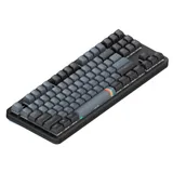 Клавиатура, Dark Project, DPKB_MIDNIGHT_87_ANSI_UA, ALU87A Midnight, Игровая, Механическая, TKL, g3ms Zircon switches, USB, Подсветка RGB, Размер: 362 x 136 x 42 мм., Анг/Рус, Чёрный