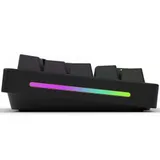 Клавиатура, Glorious, GMMK Numpad Wireless Pre-Built (Fox Linear Switch), GLO-GMMK-NP-FOX-B, Механические клавиши, Подсветка RGB, Bluetooth, Размер 113,5 x 120 x 40 мм, Черный