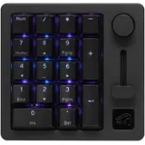 Клавиатура, Glorious, GMMK Numpad Wireless Pre-Built (Fox Linear Switch), GLO-GMMK-NP-FOX-B, Механические клавиши, Подсветка RGB, Bluetooth, Размер 113,5 x 120 x 40 мм, Черный