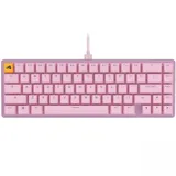 Клавиатура, Glorious, GMMK2 Compact, GLO-GMMK2-65-FOX-P, Игровая, Механические переключатели, Glorious Fox Linear Switches, RGB подсветка, Розовый