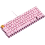 Клавиатура, Glorious, GMMK2 Compact, GLO-GMMK2-65-FOX-P, Игровая, Механические переключатели, Glorious Fox Linear Switches, RGB подсветка, Розовый