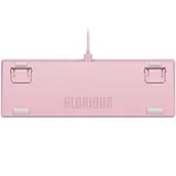 Клавиатура, Glorious, GMMK2 Compact, GLO-GMMK2-65-FOX-P, Игровая, Механические переключатели, Glorious Fox Linear Switches, RGB подсветка, Розовый