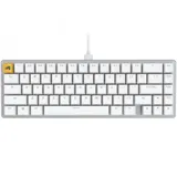 Клавиатура, Glorious, GMMK2 Compact, GLO-GMMK2-65-FOX-W, Игровая, Механические переключатели, Glorious Fox Linear Switches, RGB подсветка, Белый