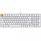 Клавиатура, Glorious, GMMK2 Full Size, GLO-GMMK2-96-FOX-W, Игровая, Механические переключатели, Glorious Fox Linear Switches, RGB подсветка, Белый