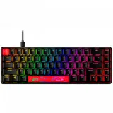 Клавиатура, HyperX, 4P5D6AX#ACB, Alloy Origins 65, Игровая, Механическая, HyperX Red switch, USB, Подсветка RGB, Размер: 315*106*37 мм., Анг/Рус, Черный
