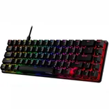 Клавиатура, HyperX, 4P5D6AX#ACB, Alloy Origins 65, Игровая, Механическая, HyperX Red switch, USB, Подсветка RGB, Размер: 315*106*37 мм., Анг/Рус, Черный