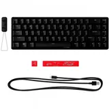 Клавиатура, HyperX, 4P5D6AX#ACB, Alloy Origins 65, Игровая, Механическая, HyperX Red switch, USB, Подсветка RGB, Размер: 315*106*37 мм., Анг/Рус, Черный