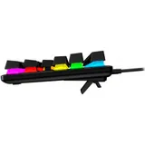 Клавиатура, HyperX, 639N7AA#ABA, Alloy Origins Core PBT HX Red TKL, Игровая, Механическая, HyperX Red-Linear switch, USB, Подсветка RGB, Размер: 360*132,5*34,5 мм., Анг/Рус, Чёрный