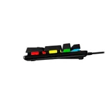 Клавиатура HyperX Alloy Origins PBT, Wired, Gaming, Multimedia, Black, HX Red, USB, Backlight