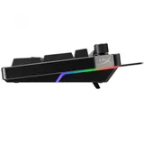 Клавиатура, HyperX, 7G7A3AA#ACB, Alloy Rise, Игровая, Механическая, HyperX Red switch, USB, Подсветка RGB, Размер: 455*142*49 мм., Анг/Рус, Чёрный