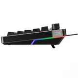 Клавиатура, HyperX, 7G7A4AA#ACB, Alloy Rise 75, Игровая, Механическая, HyperX Red switch, USB, Подсветка RGB, Размер: 311*142*49 мм., Анг/Рус, Черный