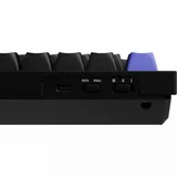 Компактная (75%) механическая клавиатура Keychron Q1 HE - 3 типа подключения (Bluetooth радиоканал 2,4 ГГц провод), 82 клавиши, ANSI, с поддержкой QMK, корпус из алюминиевого сплава, Gasket Mount, ц