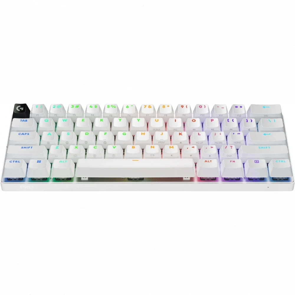 Клавиатура Logitech G PRO X 60 Lightspeed GL Tactile белый (920-011934) английская раскладка