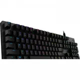 Клавиатура игровая Logitech G512 CARBON LIGHTSYNC RGB Mechanical Gaming Keyboard with GX Brown switches-CARBON-RUS-USB-N/A-INTNL-TACTILE (M/N: Y-U0034)