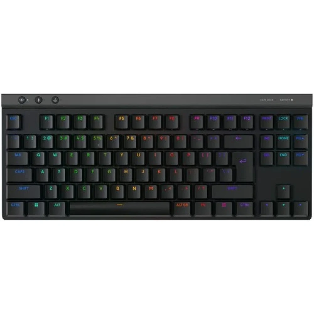 Клавиатура Logitech G515 TKL,mechanical,GL Tactile switch, 90 keys EN/RU, 2.4GHz/BT/Cable, Черный 920-012538
