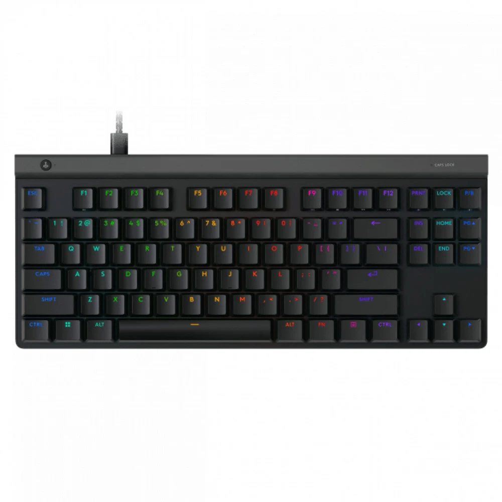 Клавиатура Logitech G515 TKL, mechanical, Tactile switch, 87 keys EN, 1.8 cable, Черный