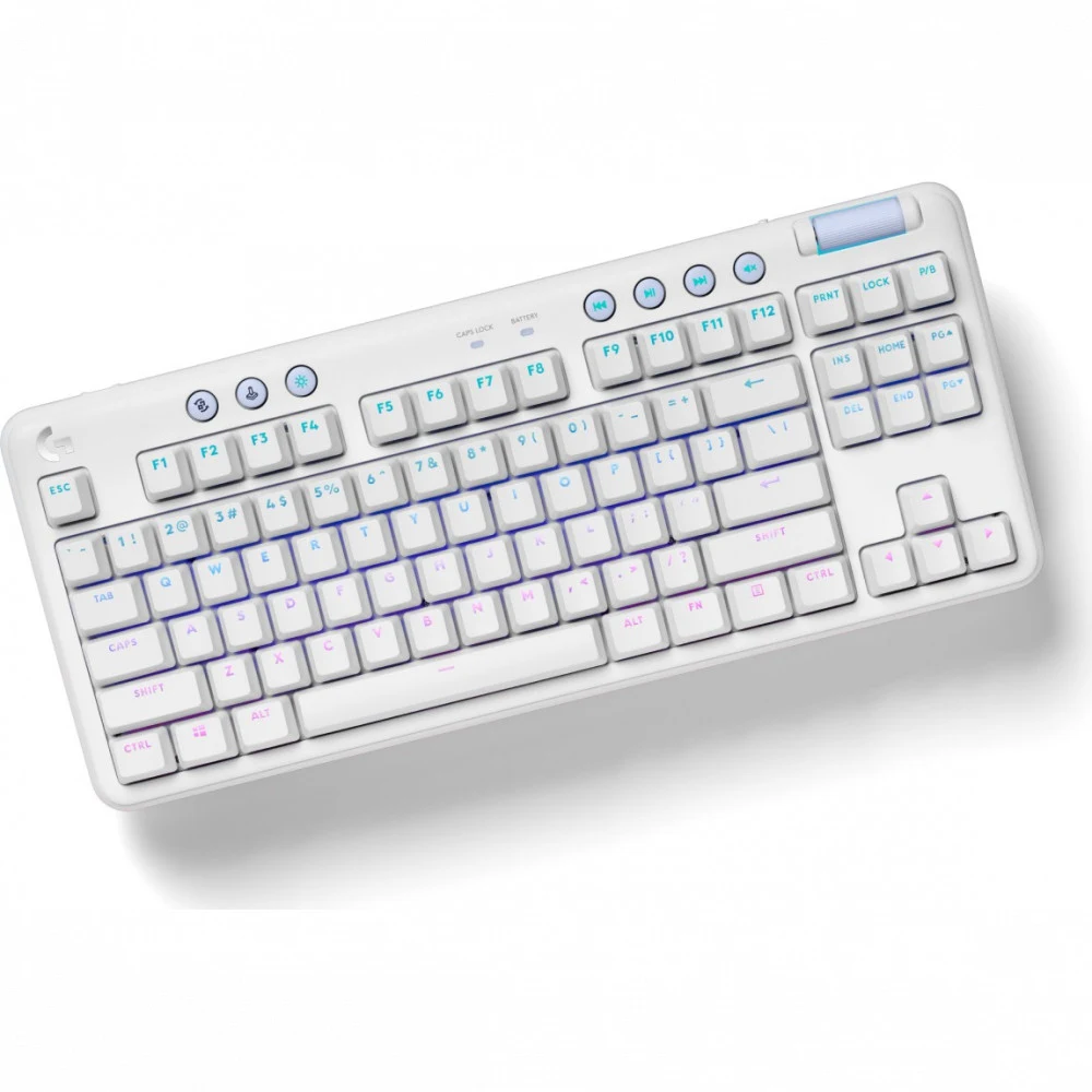 Клавиатура LOGITECH LOGITECH G715 TKL LIGHTSPEED RGB Wireless Gaming Keyboard - OFF WHITE - RUS - LINEAR