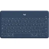 Клавиатура Logitech Keys-To-Go механическая синий USB беспроводная BT Multimedia for gamer