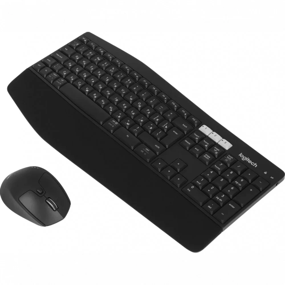 Клавиатура + мышь Logitech MK850 клав:черный мышь:черный USB беспроводная slim Multimedia (920-008486)