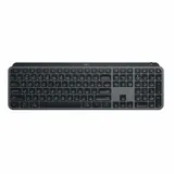 Клавиатура Logitech MX Keys Graphite для бизнеса, русская раскладка, с подсветкой, аккумуляторная, Type-C, возможность подключения по Bluetooth и через Dongle (920-009564)