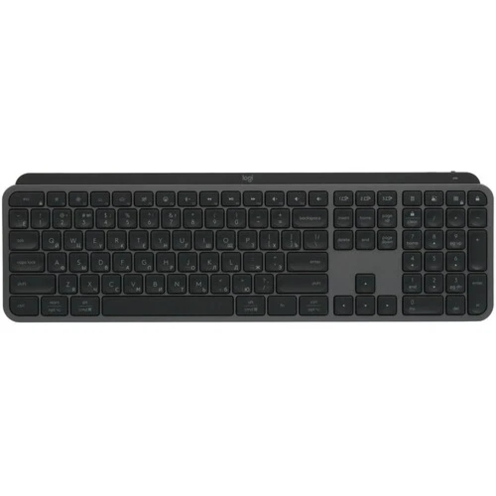 Клавиатура Logitech MX Keys S графитовый/черный USB беспроводная BT/Radio LED (920-011600)