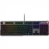 Клавиатура MSI STRIKE 600 Silent механическая серый/черный USB Multimedia for gamer LED (подставка для запястий) (S11-04RU256-CLA)