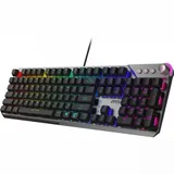 Клавиатура MSI STRIKE 600 Silent механическая серый/черный USB Multimedia for gamer LED (подставка для запястий) (S11-04RU256-CLA)