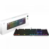 Клавиатура MSI STRIKE 600 Silent механическая серый/черный USB Multimedia for gamer LED (подставка для запястий) (S11-04RU256-CLA)