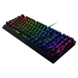 Клавиатура, Razer, BlackWidow V3 Tenkeyless, RZ03-03490700-R3R1, Игровая, Компактная, Механические переключатели Razer Green, Подсветка клавиш 16.8 млн цветов, Программируемые клавиши, USB, Размер: