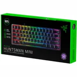 Клавиатура, Razer, Huntsman Mini, RZ03-03391500-R3R1, Игровая, Оптические переключатели Razer, Программируемые клавиши, USB, Подсветка Chroma c 16.8 млн. цветовых оттенков, Анг/Рус, Длина кабеля 1.8