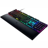 Клавиатура, Razer, Huntsman V2, RZ03-03931300-R3R1, Игровая, Оптико-механические переключатели Razer, Программируемые клавиши, USB, Подсветка Chroma 16.8 млн цветов с эффектами, Размер: 181,5*484*42