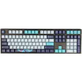 Клавиатура, Varmilo, Aurora VEA108, A26A060D3A3A06A048, Cherry MX Brown, Механическая, Подсветка, 358*134*35мм, Англ/Рус, Черный