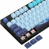 Клавиатура, Varmilo, Aurora VEM108, A36A060A9A3A06A048, Varmilo EC V2 Sakura, Механическая, Подсветка, 358*134*35мм, Англ/Рус, Черный