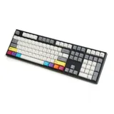 Клавиатура, Varmilo, CMYK VPM108, A53A024A9A3A06A007, Varmilo EC V2 Sakura, 108 клавиш, Механическая, Подсветка - Белая, Hot-Swap - нет, Проводная, Type-C, 502*215*65мм, Анг/Рус, Черный