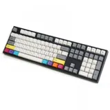 Клавиатура, Varmilo, CMYK VPM108, A53A024B1A3A06A007, Varmilo EC V2 Ivy, 108 клавиш, Механическая, Подсветка - Белая, Hot-Swap - нет, Проводная, Type-C, 502*215*65мм, Анг/Рус, Черный