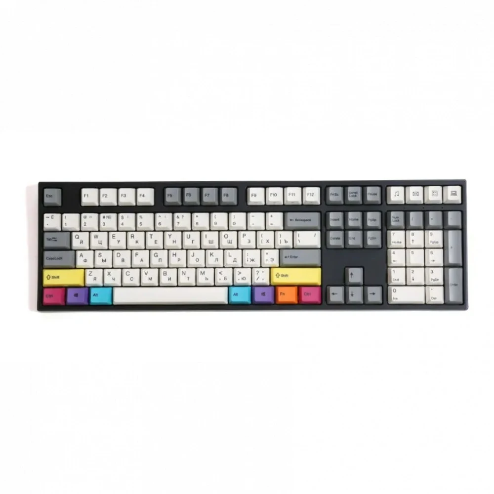 Клавиатура Varmilo CMYK, VPM108, Varmilo EC V2 Ivy, Wired, Gaming, Black, USB