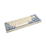 Клавиатура, Varmilo, Eucalyptus, VXH67, A44A046D5A3A06A039, Cherry Mx Silent Red, 67 клавиш, Механическая, Подсветка - Белая, Hotswap - Да, Type-C, 385*195*65мм, Англ/Рус, Розовый