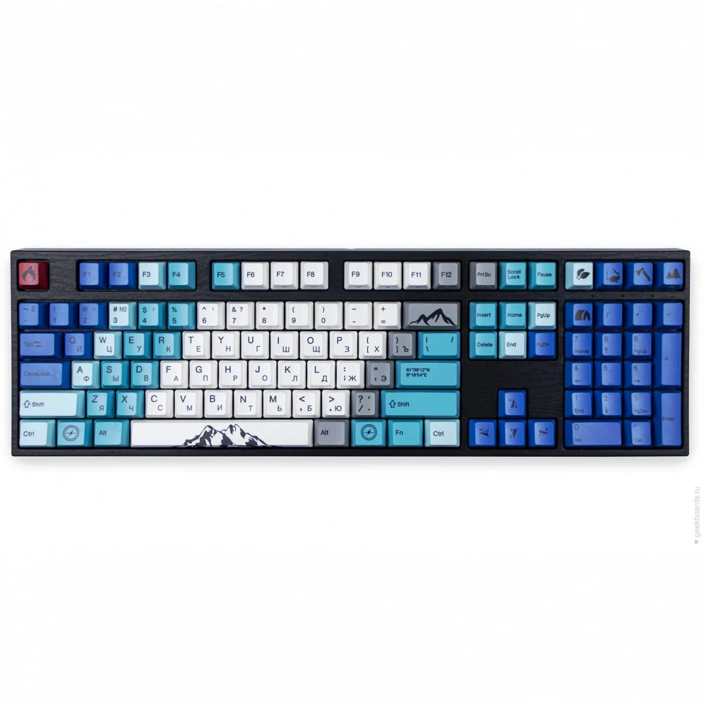 Клавиатура Varmilo Summit R1, VEA108M, Cherry MX Brown, Wired, Gaming, Multimedia, Black, USB