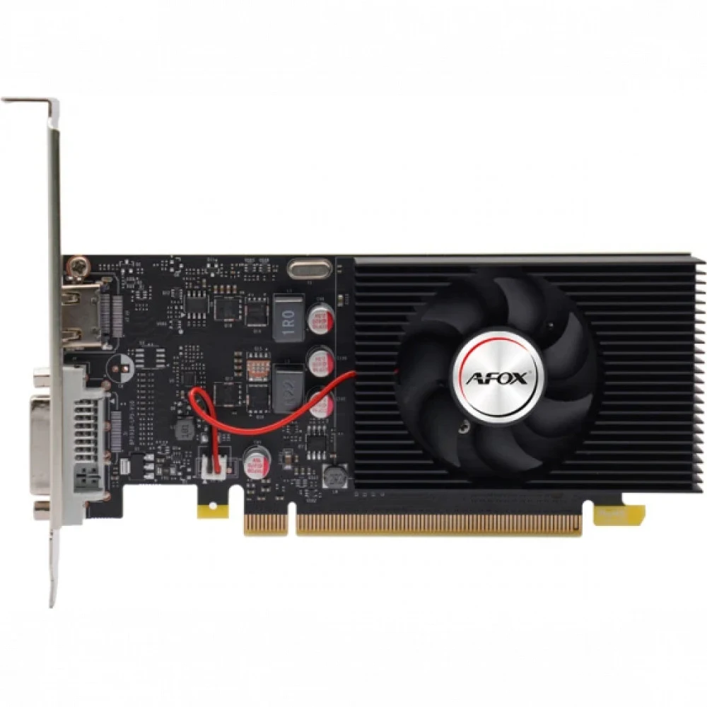 GPU NVIDIA, 2 GB, Afox GT 1030 [AF1030-2048D5L8], DVI/HDMI, GDDR5/64bit, +LP