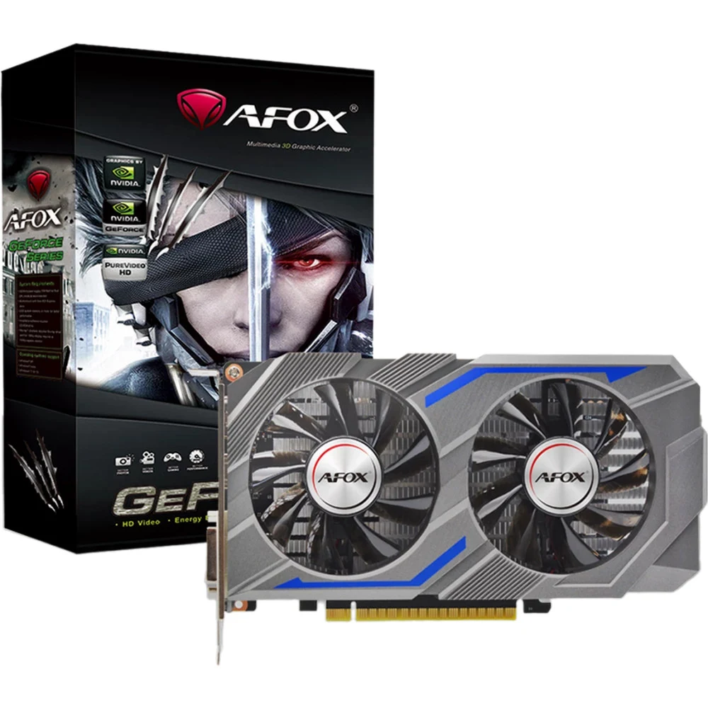 GPU NVIDIA, 4 GB, Afox GTX 1650 Super [AF1650S-4096D6H1-V4], DP/DVI/HDMI, GDDR6/128bit