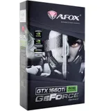 GPU NVIDIA, 6 GB, Afox GTX 1660Ti [AF1660TI-6144D6H1-V4], DP/DVI/HDMI, GDDR5/128bit