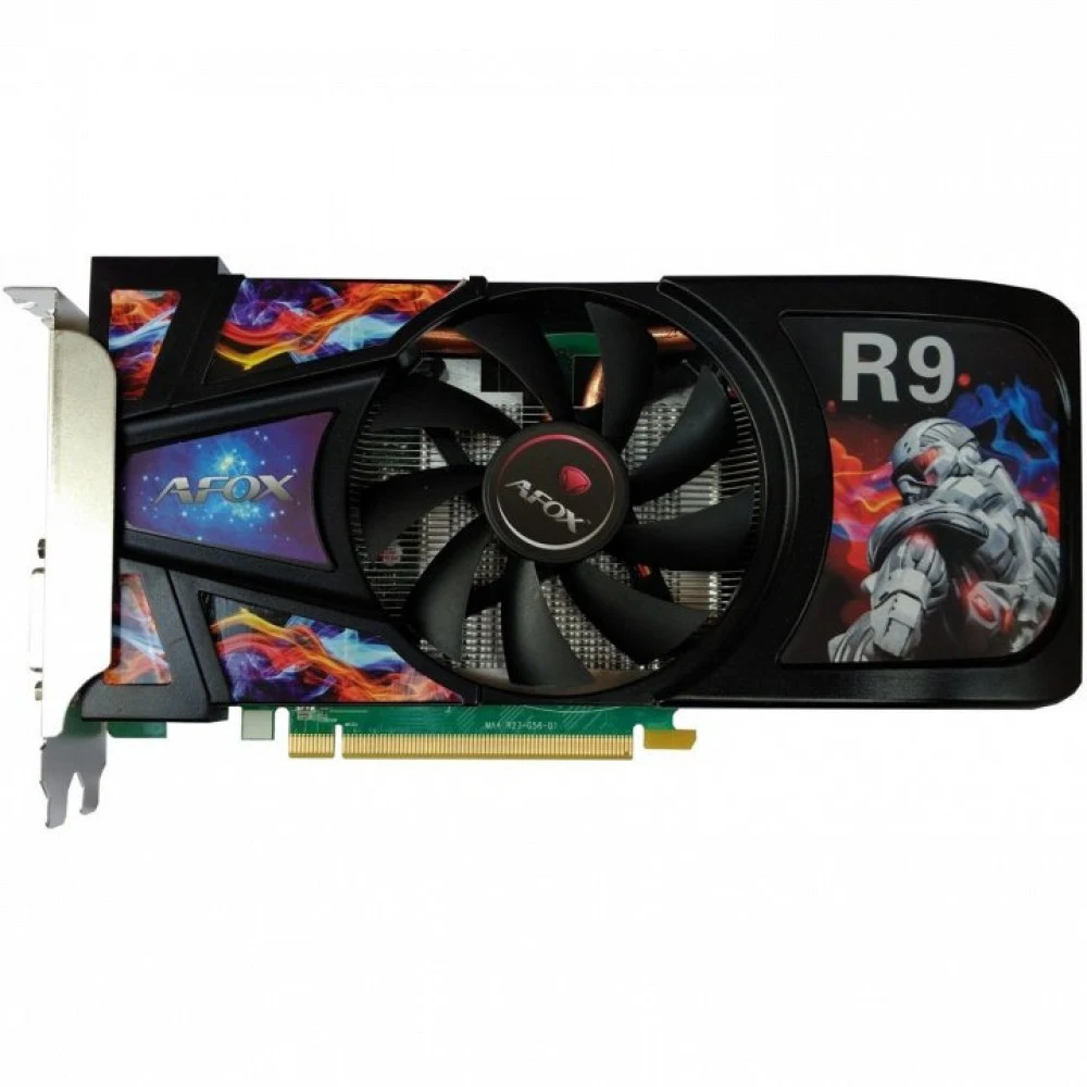 Видеокарта Afox PCI-E 3.0 AFR9370-4096D5H4 AMD Radeon R9 370 4Gb 256bit GDDR5 860/6000 DVIx1 HDMIx1 DPx1 HDCP Ret
