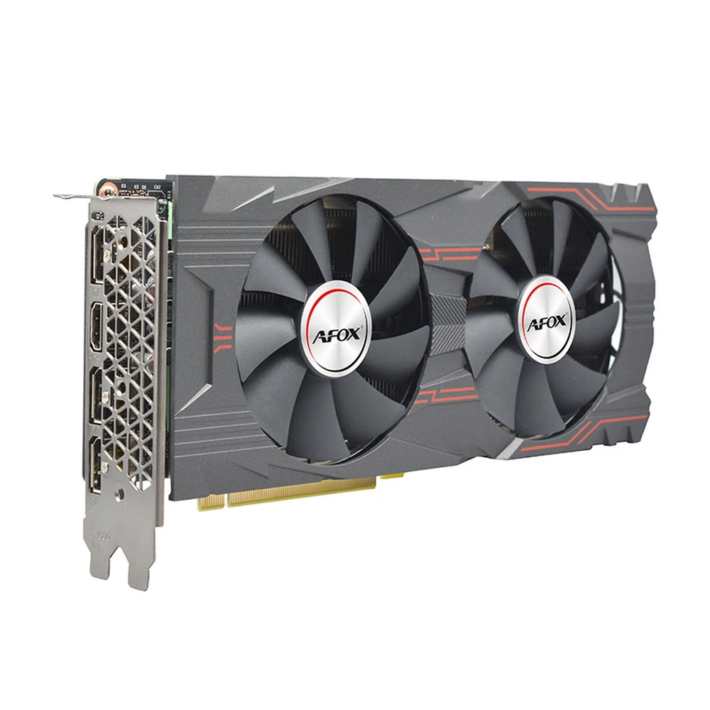 Видеокарта Afox PCI-E 3.0 AF2060S-8192D6H7 NVIDIA GeForce RTX 2060SUPER 8Gb 256bit GDDR6 1470/14000 DVIx1 HDMIx1 DPx3 HDCP Ret