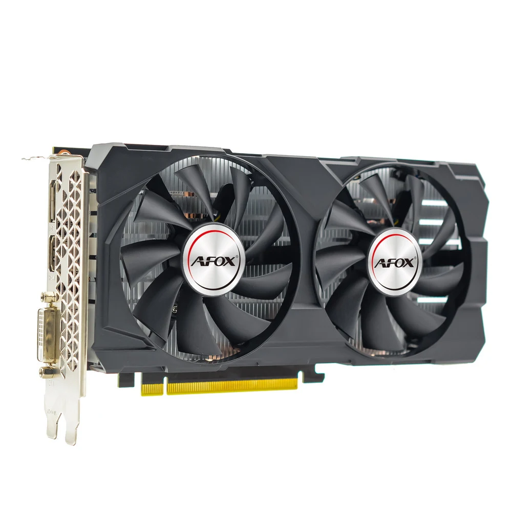 Видеокарта Afox PCI-E 3.0 AF2060S-8192D6H4-V2 NVIDIA GeForce RTX 2060SUPER 8Gb 256bit GDDR6 1470/14000 DVIx1 HDMIx1 DPx1 HDCP Ret