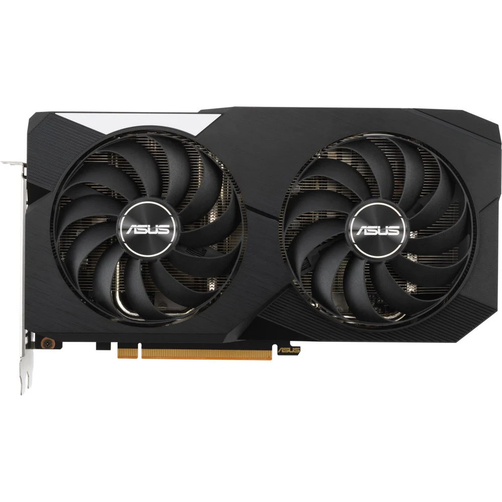 Видеокарта ASUS PCI-E 4.0 DUAL-RX6650XT-O8G AMD Radeon RX 6650XT 8Gb 128bit GDDR6 2447/17500 HDMIx1 DPx3 HDCP Ret [DUAL-RX6650XT-O8G]