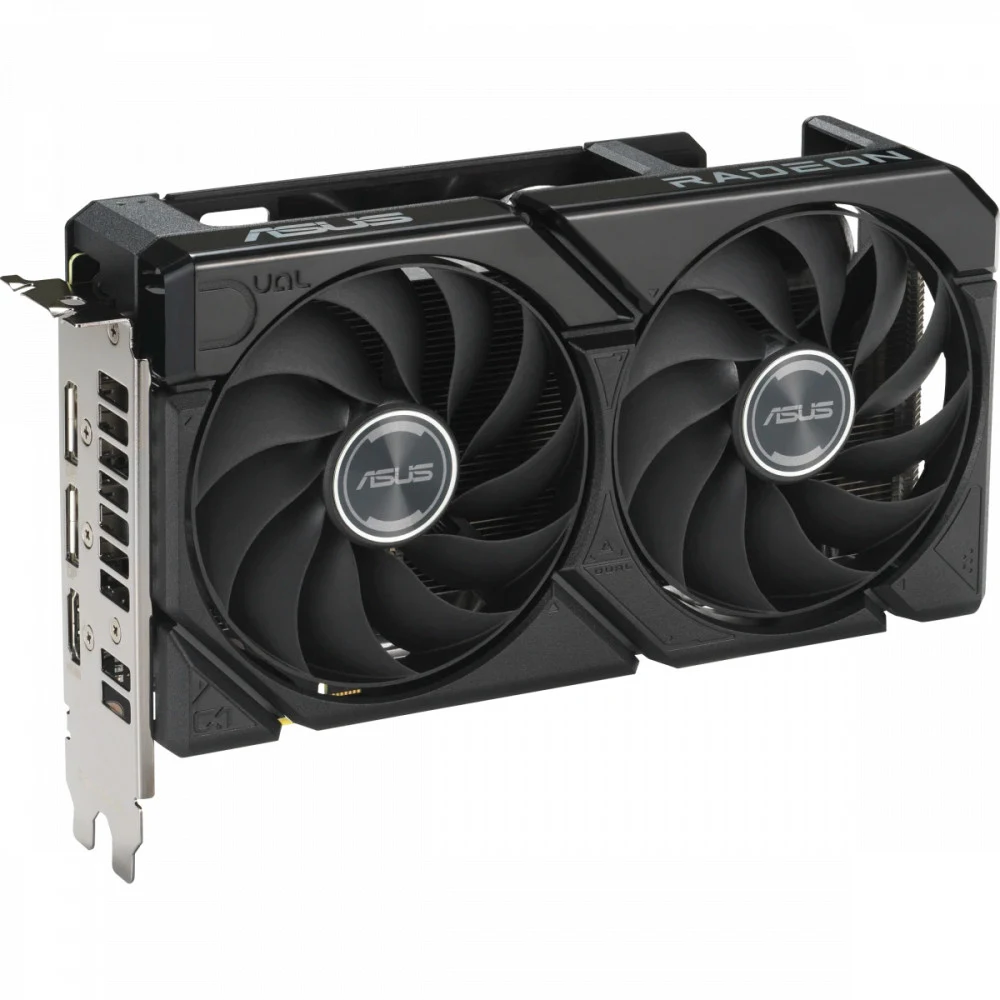 Видеокарта Asus PCI-E 5.0 DUAL-RX9060XT-8G AMD Radeon RX 9060XT 8Gb 128bit GDDR6 2550/20000 HDMIx1 DPx2 HDCP Ret