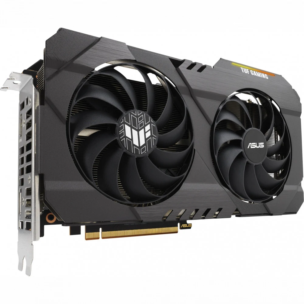 Видеокарта Asus PCI-E 4.0 TUF-RX6500XT-O4G-GAMING AMD Radeon RX 6500XT 4096Mb 64 GDDR6 2685/18000 HDMIx1 DPx1 HDCP Ret