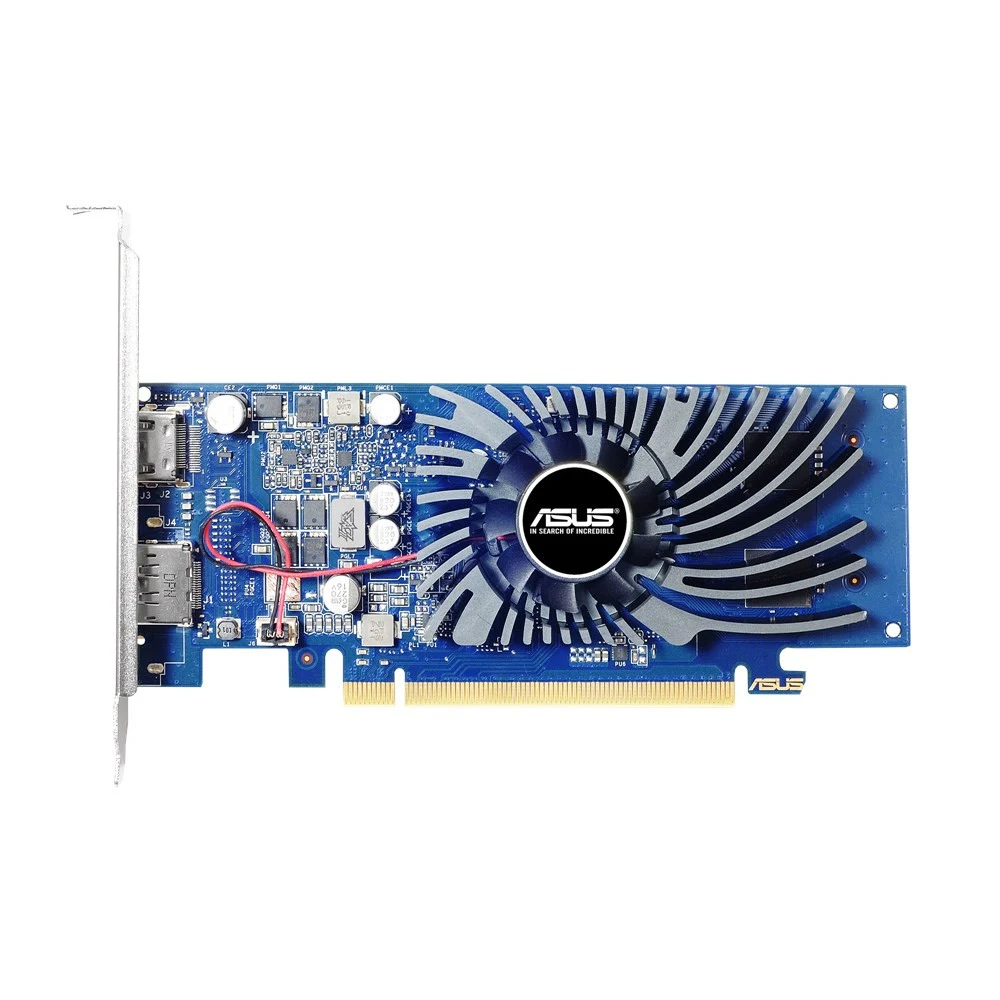 Видеокарта Asus PCI-E 3.0 GT1030-2G-BRK NVIDIA GeForce GT 1030 2Gb 64bit GDDR5 1228/6008 HDMIx1 DPx1 HDCP Ret low profile