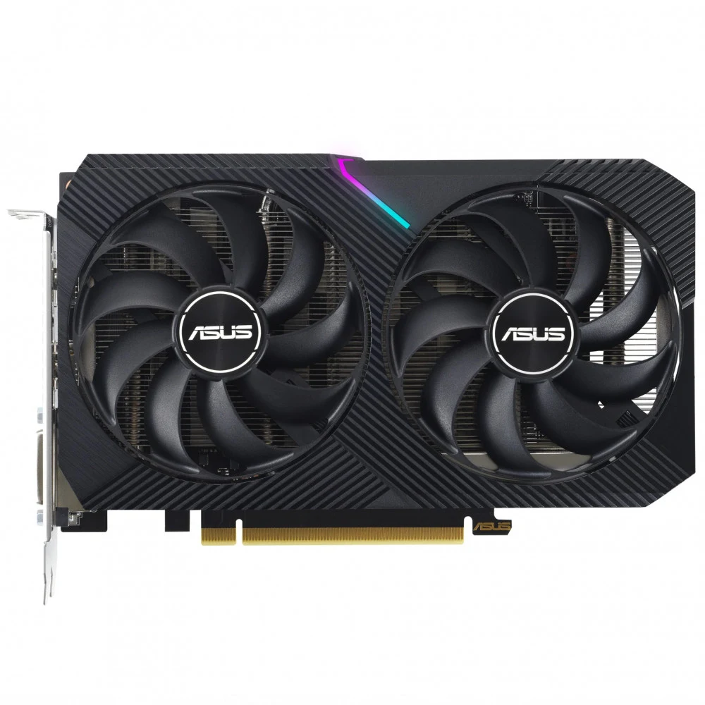Видеокарта ASUS GeForce RTX 3050 Dual V2 OC Edition 8GB GDDR6 128bit DP/DVI/HDMI (DUAL-RTX3050-O8G-V2) RTL