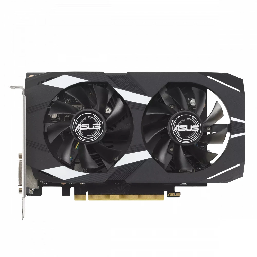 Видеокарта ASUS PCI-E 4.0 DUAL-RTX3050-O6G NVIDIA GeForce RTX 3050 6Gb 96bit GDDR6 1507/14000 DVIx1 HDMIx1 DPx1 HDCP Ret [DUAL-RTX3050-O6G]